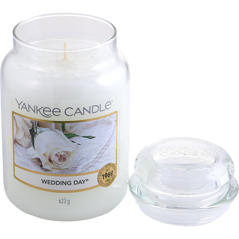 YANKEE CANDLE by Yankee Candle (UNISEX) - WEDDING DAY SCENTED LARGE JAR 22 OZ