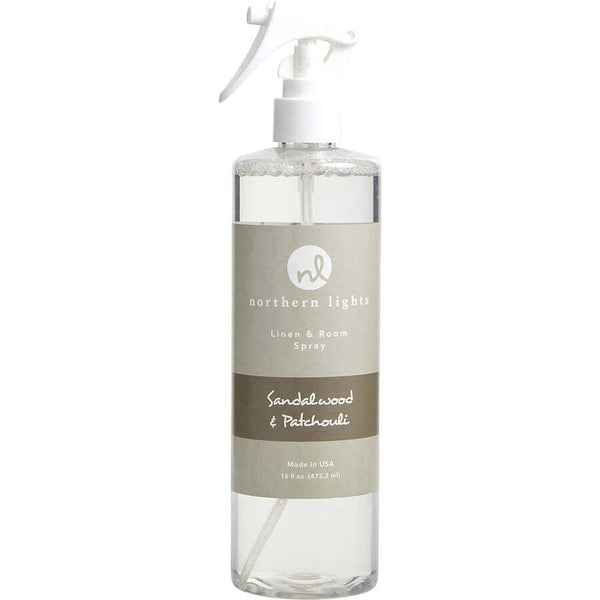 SANDALWOOD & PATCHOULI by Northern Lights (UNISEX) - LINEN & ROOM SPRAY 16 OZ