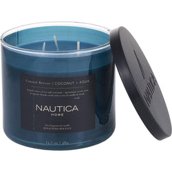 NAUTICA COASTAL BREEZE by Nautica (UNISEX) - SCENTED CANDLE 14.5 OZ