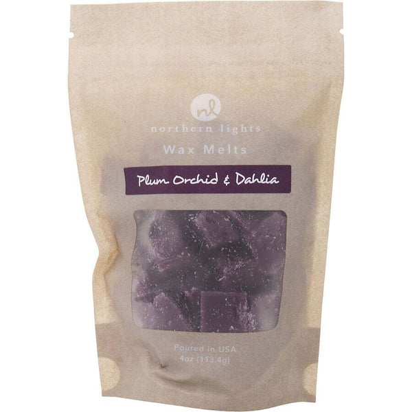 PLUM ORCHID & DAHLIA by Northern Lights (UNISEX) - WAX MELTS POUCH 4 OZ