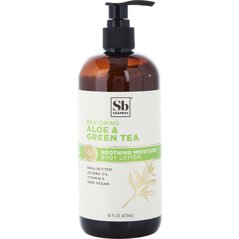 Soapbox by Soapbox (UNISEX) - Aloe & Green Tea Body Lotion --473ml/16oz