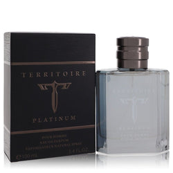 Territoire Platinum by YZY Perfume Eau De Parfum Spray 3.4 oz (Men)