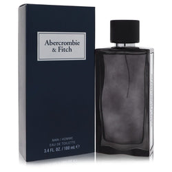 First Instinct Blue by Abercrombie & Fitch Eau De Toilette Spray 3.4 oz (Men)