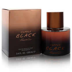 Kenneth Cole Copper Black by Kenneth Cole Eau De Toilette Spray 3.4 oz (Men)