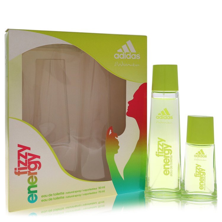 Adidas Fizzy Energy by Adidas Gift Set -- 2.5 oz Eau De Toilette Spray + 1 oz Eau De Toilette Spray (Women)