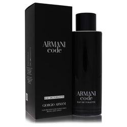 Armani Code by Giorgio Armani Eau De Toilette Spray Refillable 6.7 oz (Men)