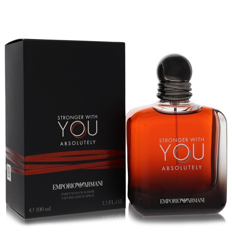 Stronger With You Absolutely by Giorgio Armani Eau De Parfum Spray 3.3 oz (Men)