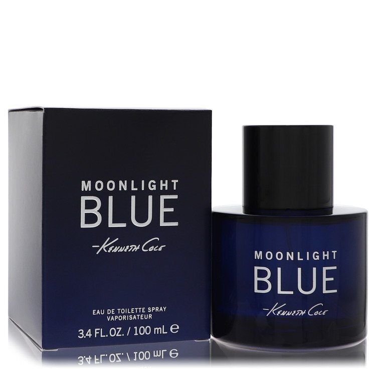 Kenneth Cole Moonlight Blue by Kenneth Cole Eau De Toilette Spray 3.4 oz (Men)