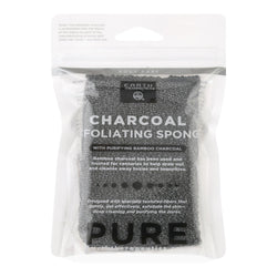 Earth Therapeutics Body Sponge - Purifying Vegetable - Medicinal Charcoal - 1 Count