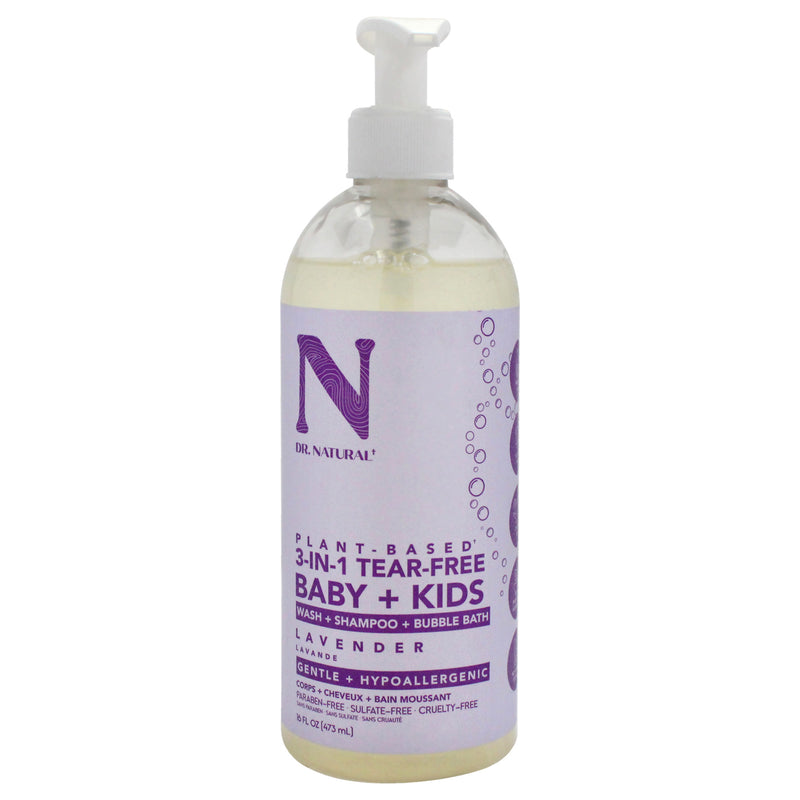 3-in-1 Tear-Free Baby Plus Kids Soap - Lavender