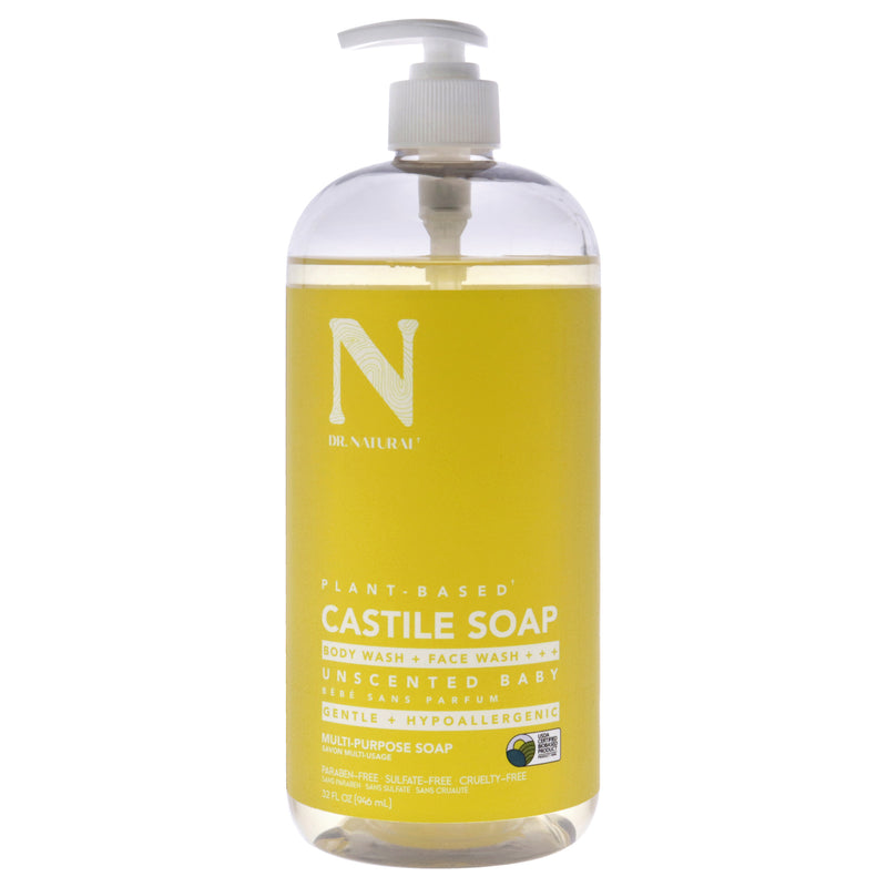 Castile Liquid Soap - Unscented Baby